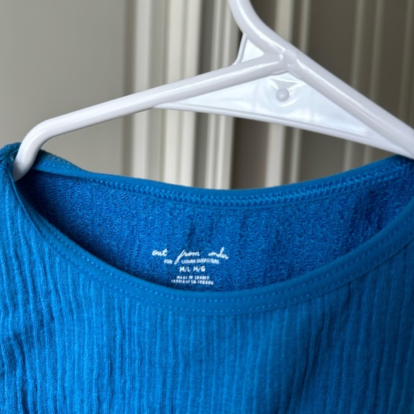 Urban outfitters out from under Blue high neck top Size: M/L - Picture 2 of 4